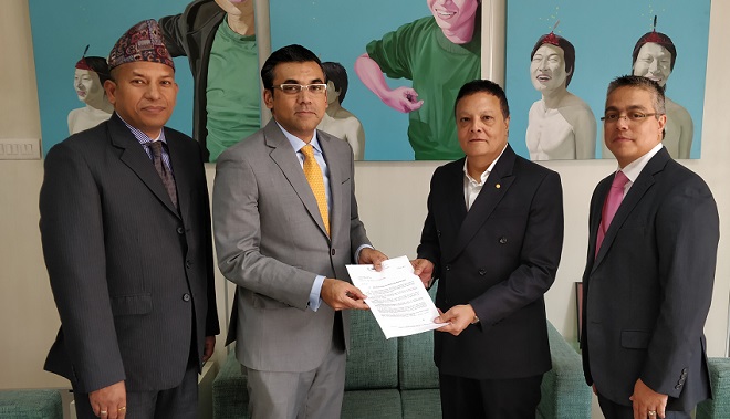 हिमालयन बैंक र इन्टरनेशनल फाइनान्स कर्पोरेशन बिच लगानी सम्झौता