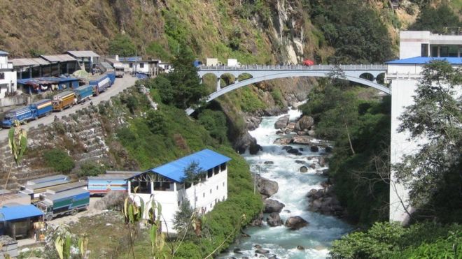 Construction of Nepal-China friendship bridge begins