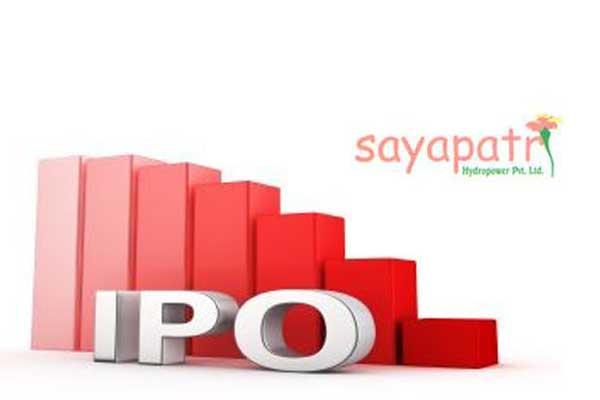 Sayapatri Hydropower Starts Issuing IPO from Today