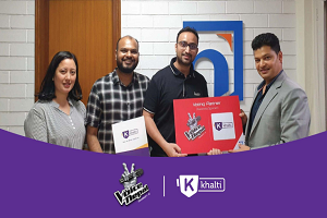 Khalti partners with “The Voice Nepal” as an exclusive Voting and ticketing partner