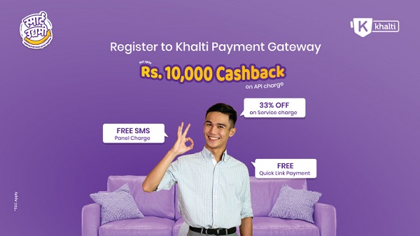 Khalti brings 50% Cashback offer on Khalti Payment Gateway service and more
