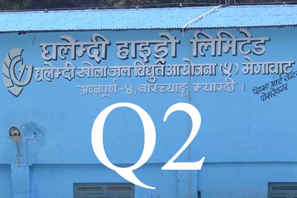 विद्युत बिक्री आम्दानी बढेपनि घलेम्दी हाइड्रोको नोक्सानी बढ्यो