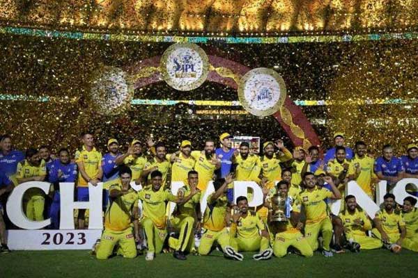 चेन्नाई सुपर किङ्गस पाँचौ पटक आईपीएल उपाधि विजेता