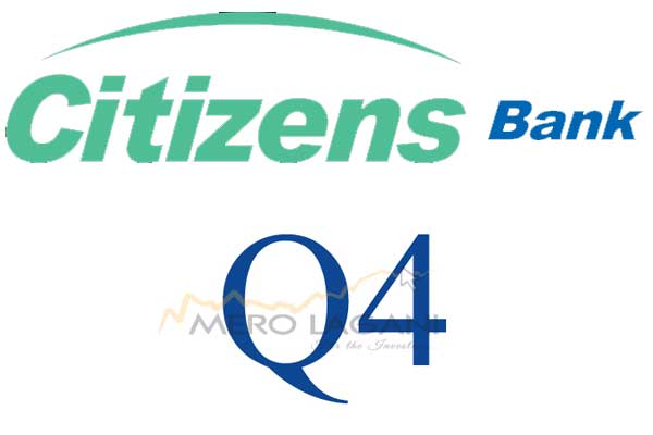 खुद नाफासँगै घट्यो सिटिजन्स बैंकको प्रतिशेयर आम्दानी, वितरणयोग्य नाफा कति?