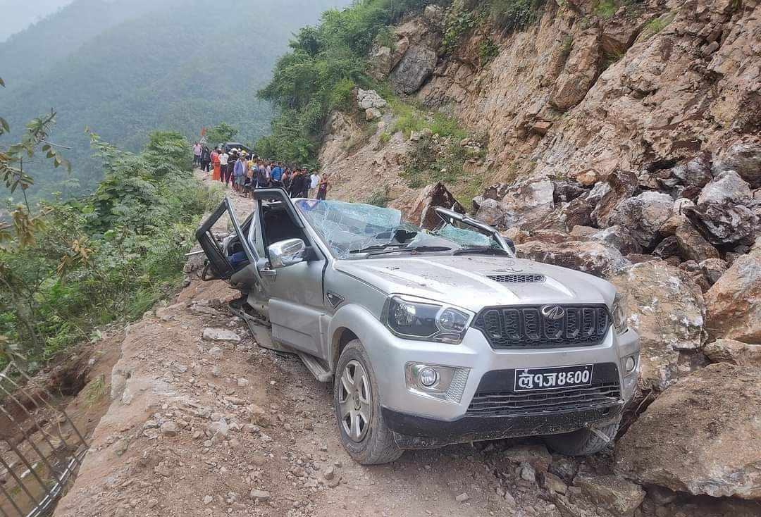 Palpa road accident: Three die on the spot