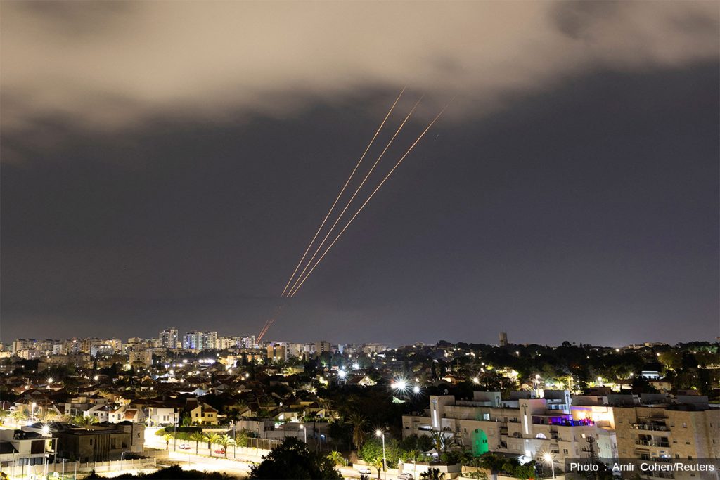 Israel says Iran launched more than 300 drones and missiles, 99% of which were intercepted