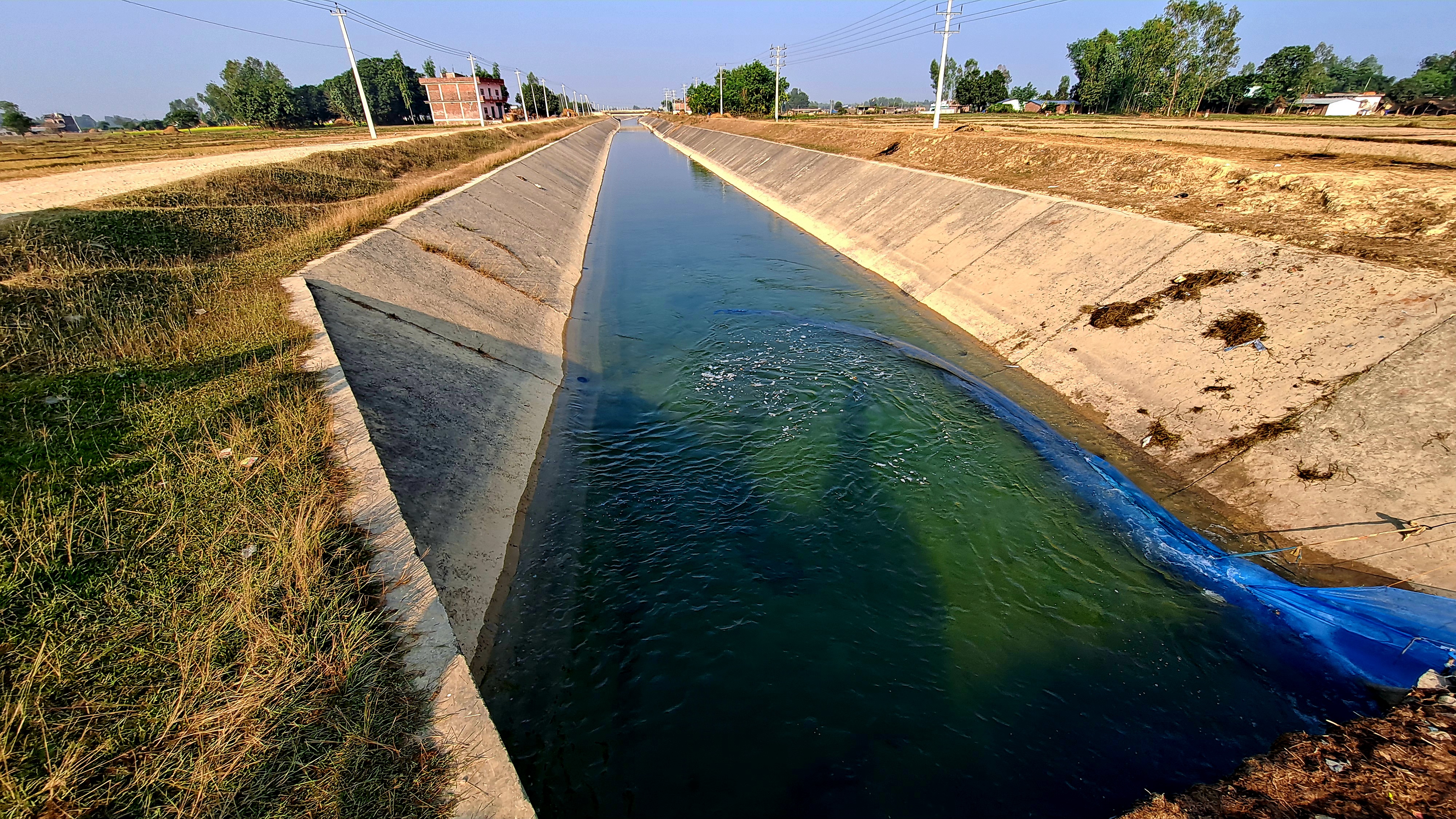 Sikta Irrigation Project western main canal not friendly to wildlife