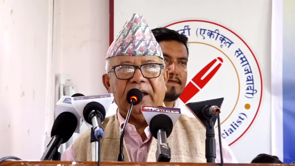 पतञ्जलि जग्गा प्रकरणमा मुछिएका माधव नेपालले भने-भ्रष्टाचार गरेको प्रमाण देओस्, जुनसुकै बलिदान दिन तयार छु