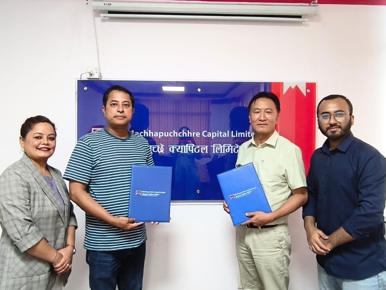 माछापुच्छ्रे क्यापिटल र अप्पर स्याङ्गे हाईड्रोपावरबीच शेयर रजिष्ट्रार सम्बन्धी सेवा प्रदान गर्ने सम्झौता