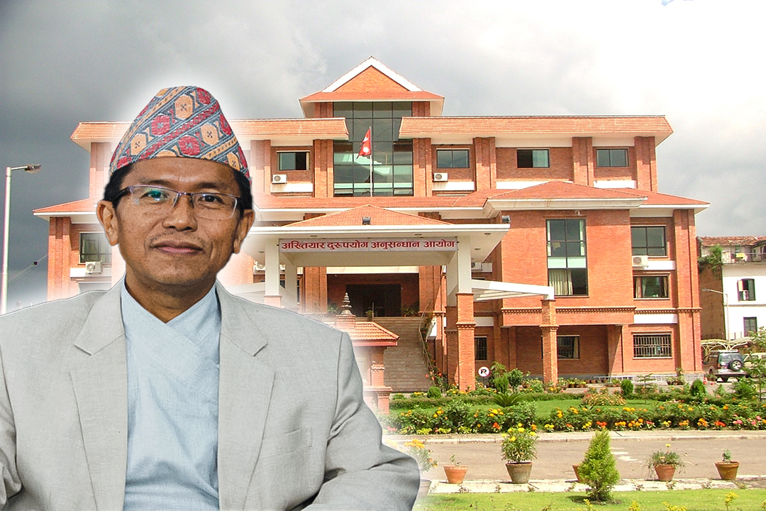 राजनीतिक पार्टीहरु आन्तरिक विवादमा फसेपछि राष्ट्रिय मुद्दाहरु ओझेलमा, अख्तियार प्रमुख राईलाई हाईसन्चो