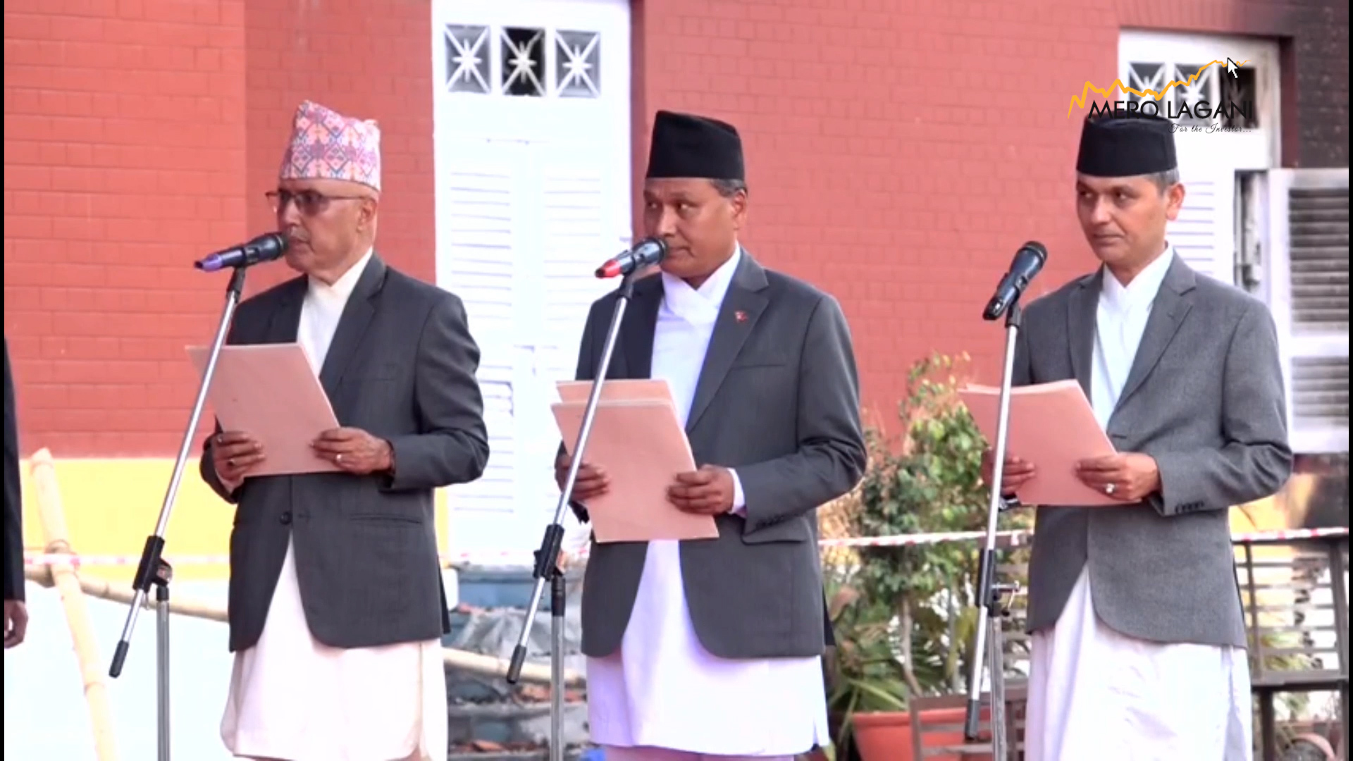 Three newly appointed ministers sworn in