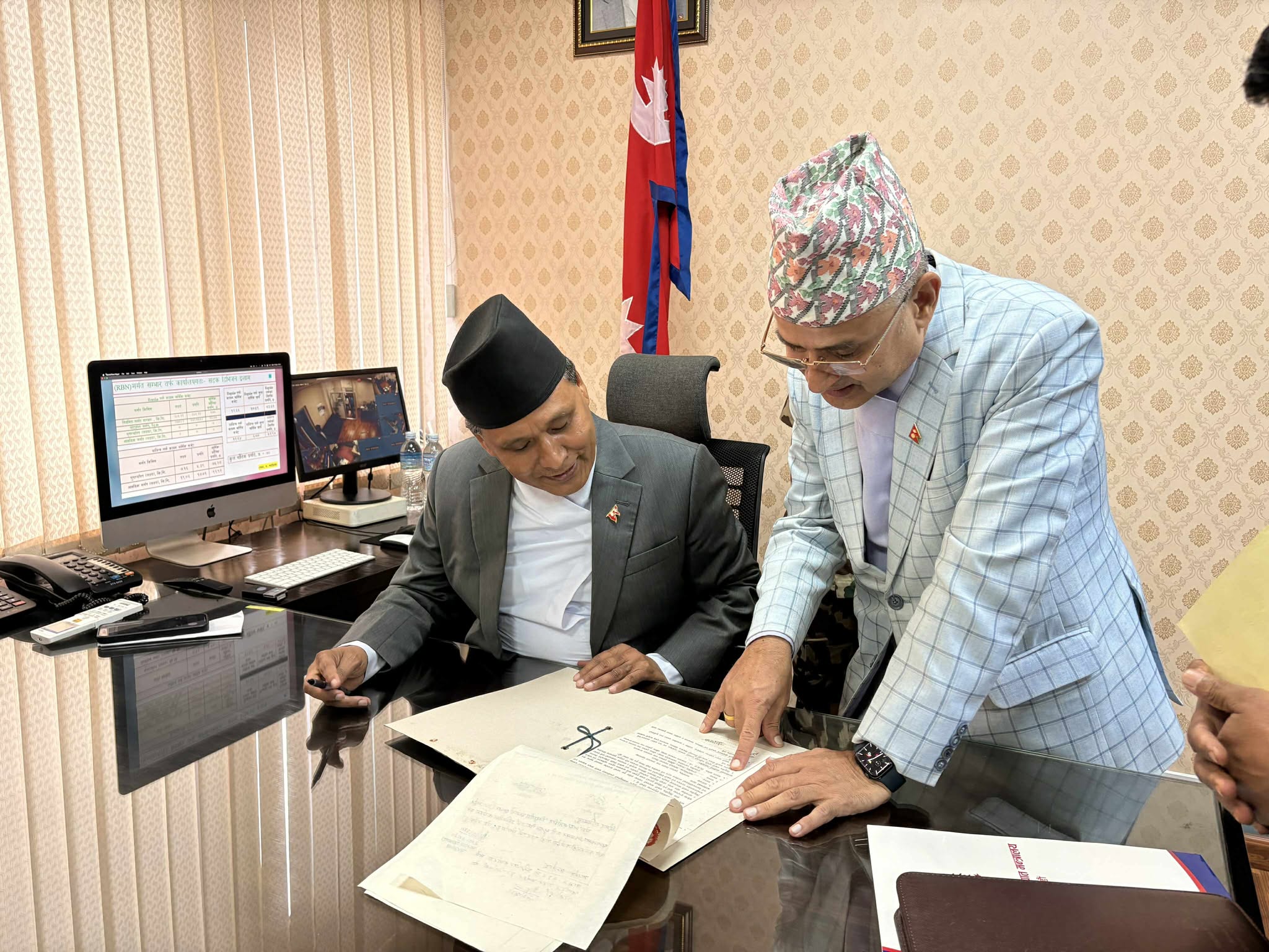 Minister Ghising issues directives for managing burnt vehicles