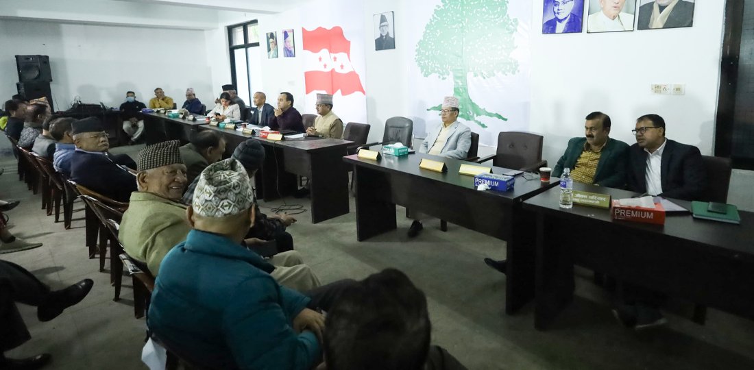 महाधिवेशन कार्य तालिकाका बिषयमा काँग्रेस महामन्त्रीहरूसँग कार्यवाहक सभापति खड्का असहमत, केन्द्रीय कार्यसमिति बैठक स्थगित