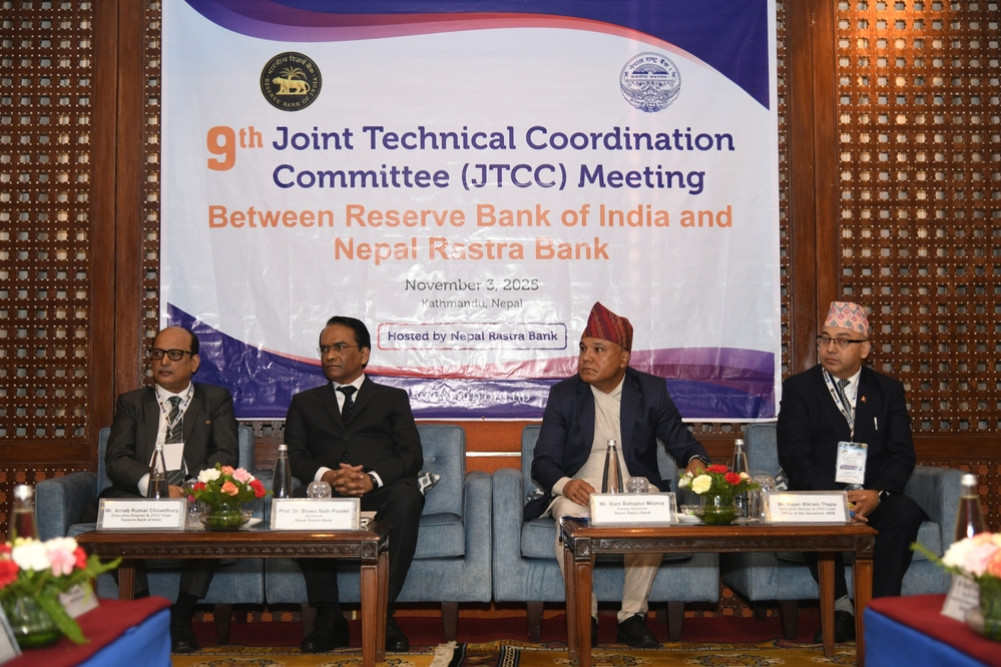 राष्ट्र बैंक र आरबीआईको संयुक्त समन्वय संयन्त्रको बैठक सम्पन्न, सहयोग आदान–प्रदान गर्दै जाने