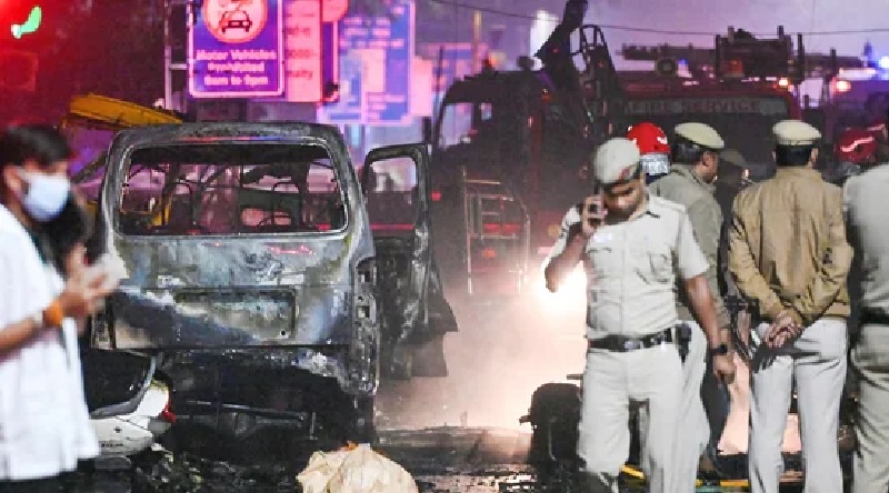 दिल्लीमा लाल किल्ला नजिकै विस्फोटन, कम्तिमा १० जनाको मृत्यु, दर्जनौं घाइते