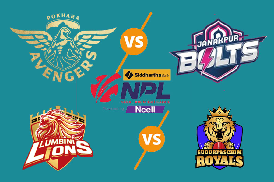 एनपीएलः यस्तो छ आजको दुई खेलको तालिका