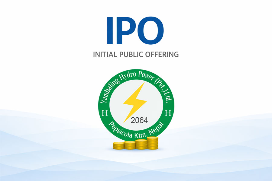 याम्बालिङ्ग हाइड्रोपावरले चैत ८ गतेदेखि आईपीओ निष्काशन गर्ने