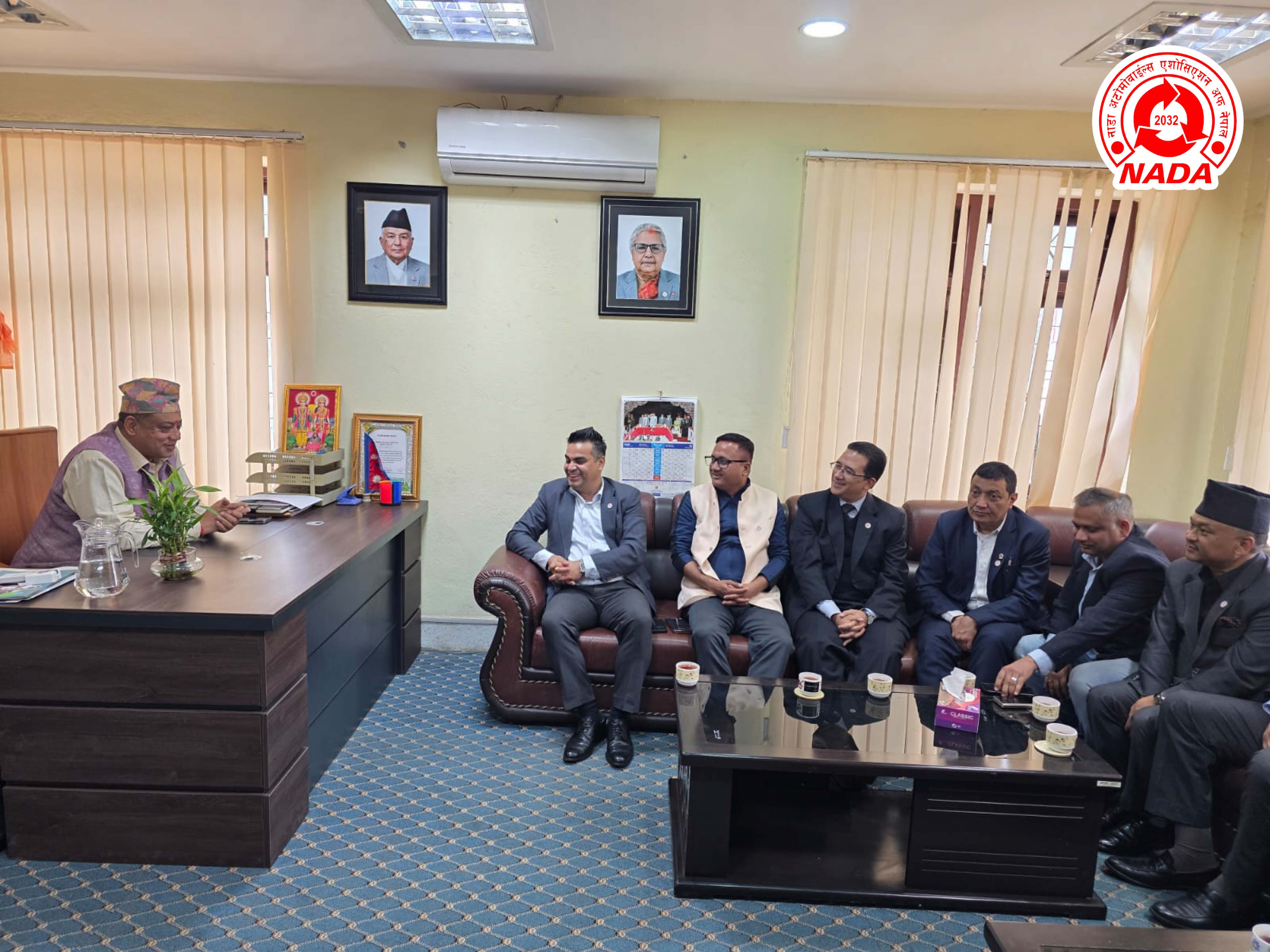 नाडाका नवनियुक्त अध्यक्ष र बागमती प्रदेशका मुख्य मन्त्रीसँग भेट, के विषयमा भयो छलफल ?
