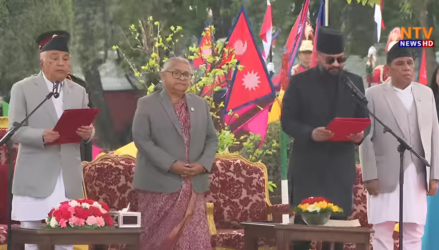 PM Shah takes oath of office and secrecy