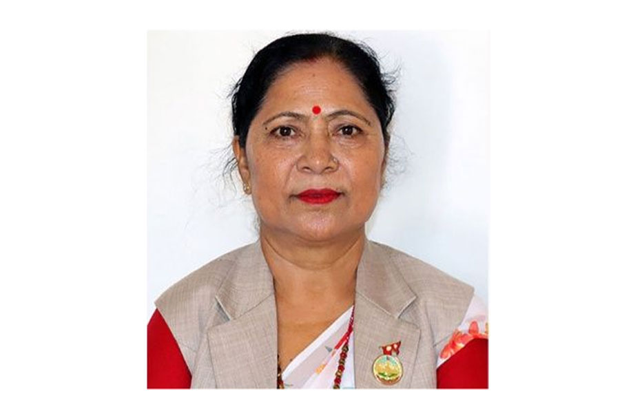 एमाले लुम्बिनी प्रदेश सांसद रेखा शर्मा पक्राउ