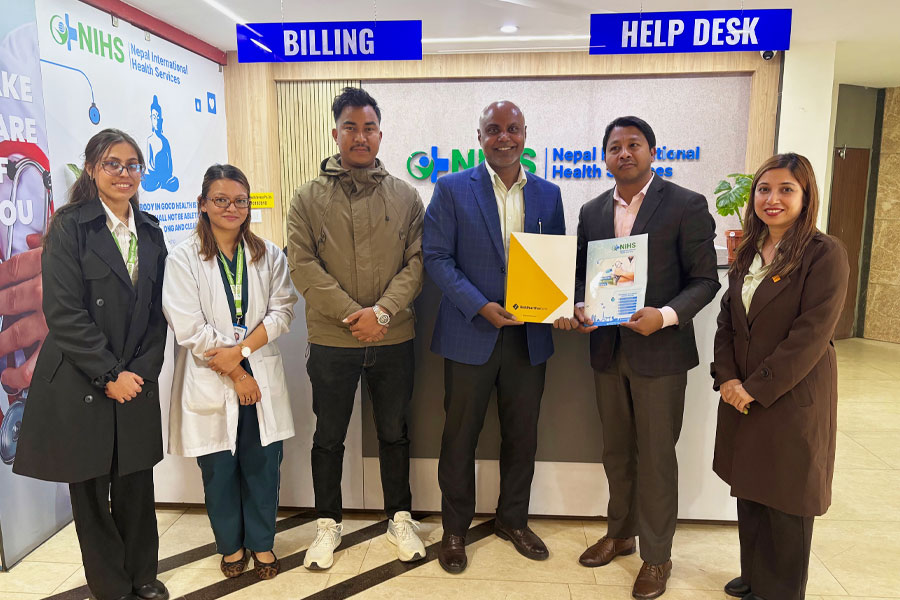 सिद्धार्थ बैंकका ग्राहकहरुलाई नेपाल ईन्टरनेस्नल हेल्थ सर्भिसेजमा ५० प्रतिशतसम्मको छुट