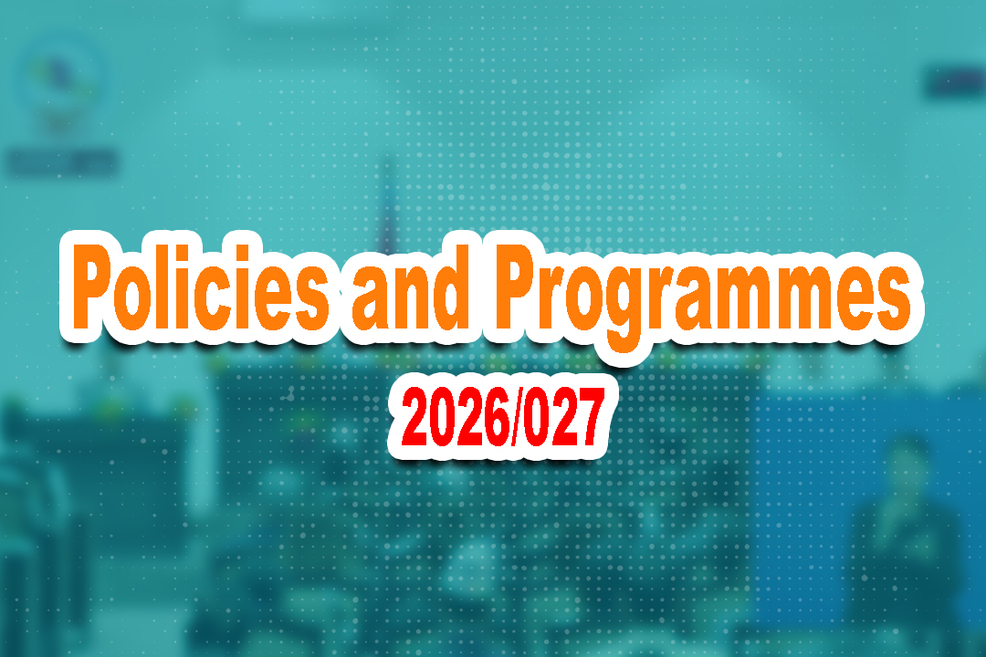 Government Unviels policies and programmes for the upcoming FY 2026/027 (Full Script)