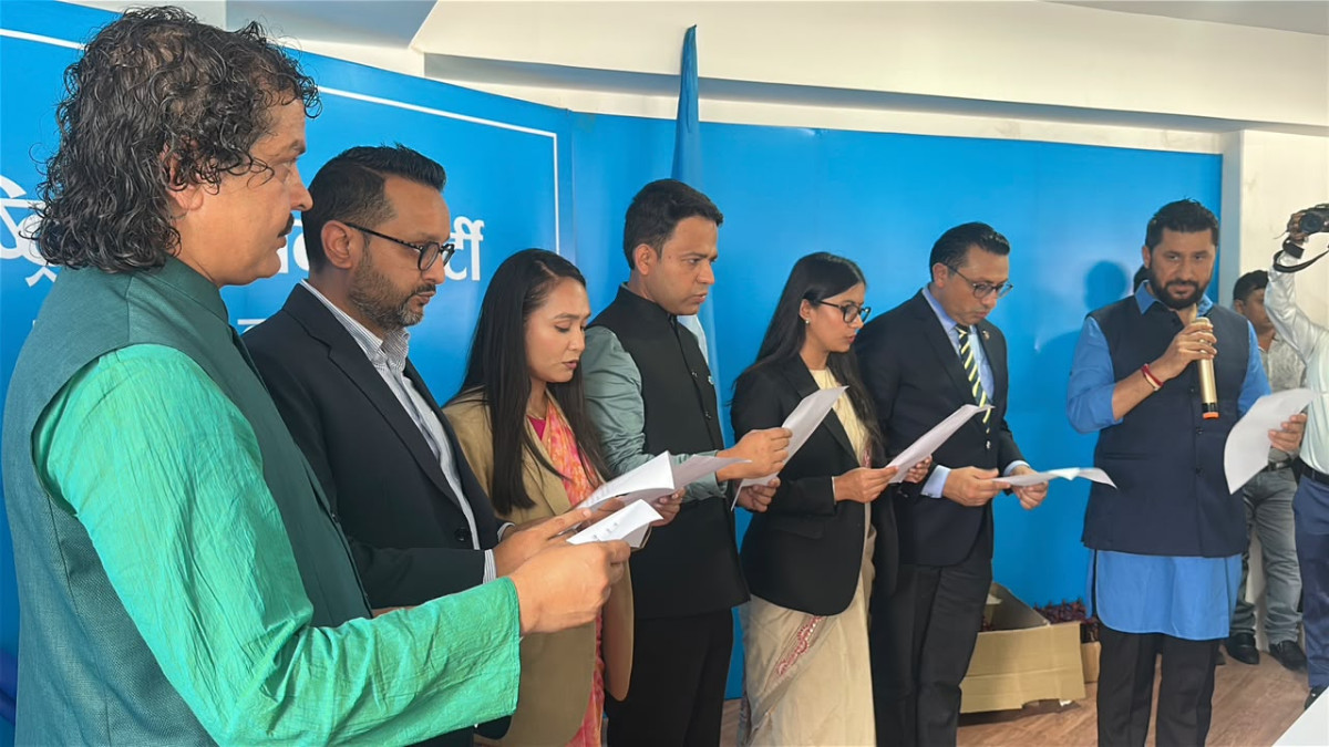 रास्वपाका नवनिर्वाचित पदाधिकारी तथा केन्द्रिय सदस्यले लिए शपथ