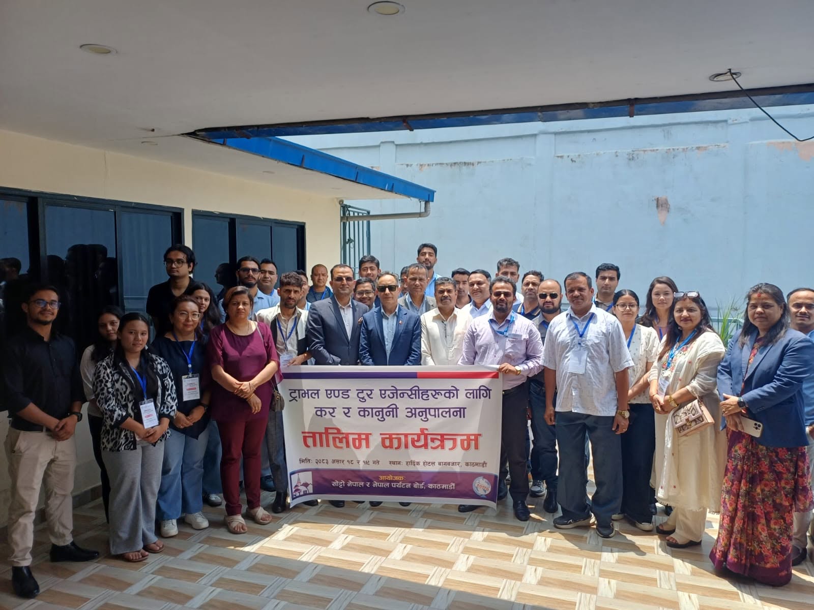 पर्यटन व्यवसायीका लागि कर र कानुनी अनुपालनासम्बन्धी दुई दिने तालिम सम्पन्न