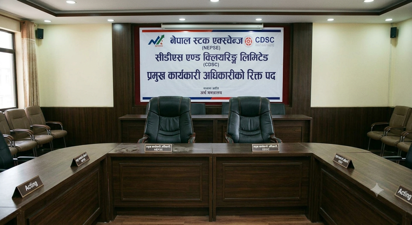 नेप्से र सिडिएससी दुवै 'निमित्त' को भरमा, अर्थमन्त्री वाग्लेज्यू-पूँजी बजारको यो रिक्तता कहिलेसम्म ?
