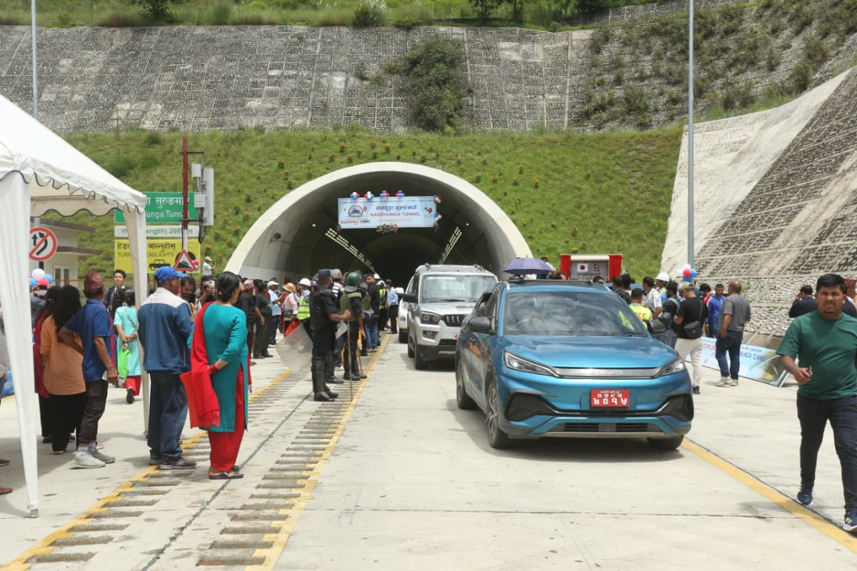 Nagdhunga-Sisnekhola tunnel inaugurated