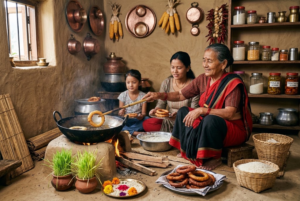 हराउँदै गएका दशैंका परिकार : स्वादमा बाँचेको संस्कृति र पुस्तौँ पुरानो सम्झना